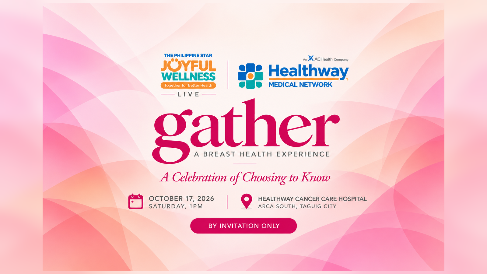 Gather: A Breast Health Experience by Joyful Wellness and Healthway Medical Network
