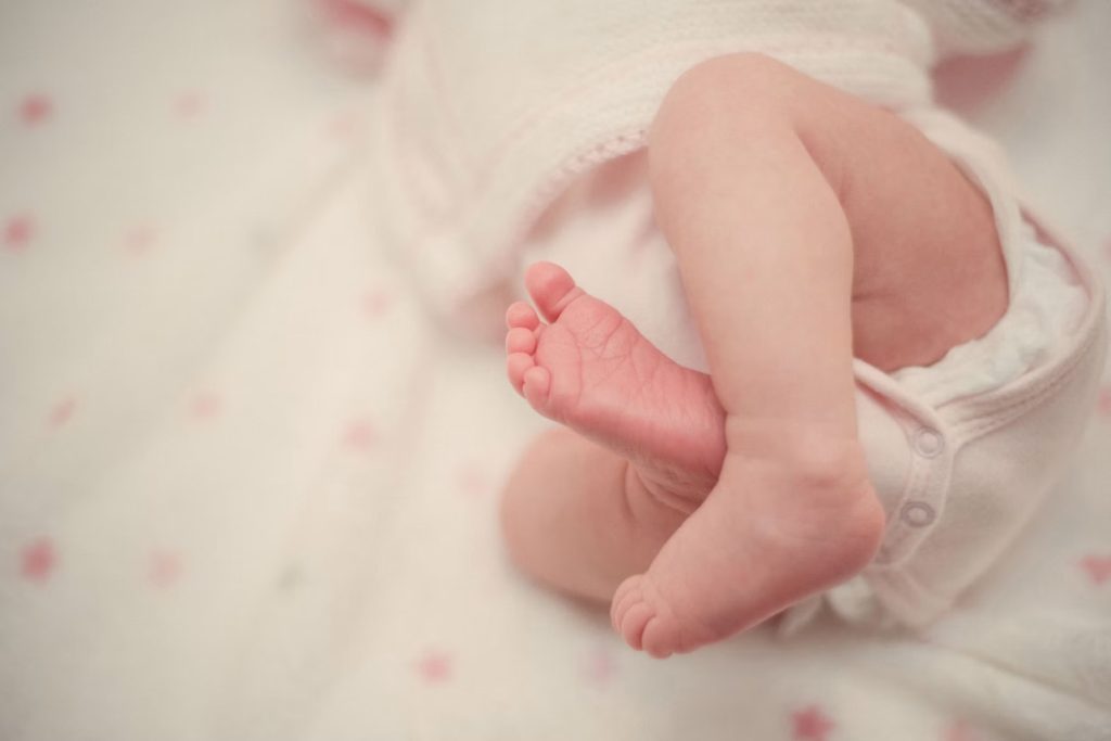 A baby's image to reflect on family planning and reproductive health