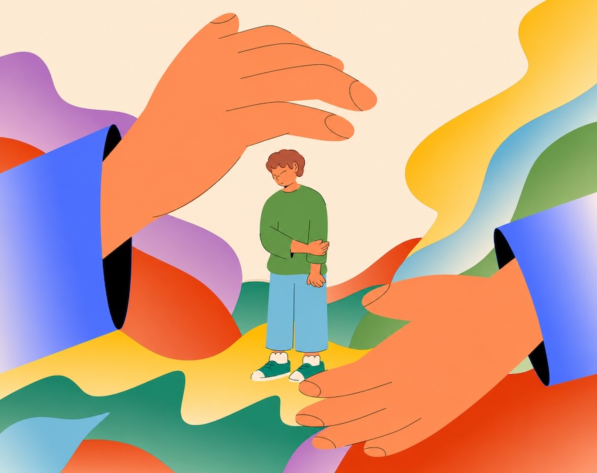 Teen anxiety, depression and support from family members
